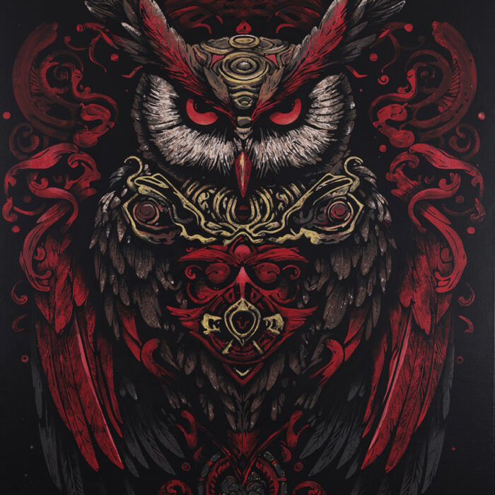 Blood Sigil Owl